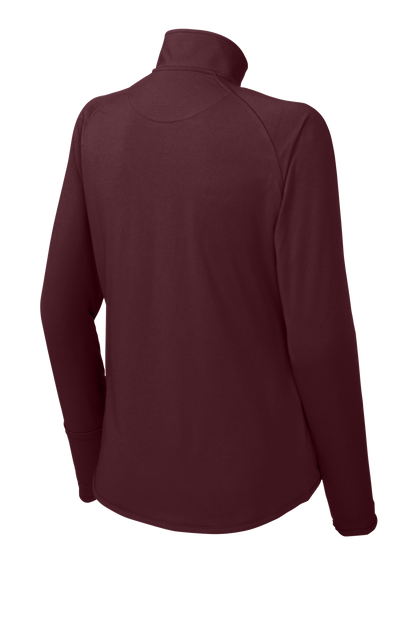 Sport-Tek® Women's Sport-Wick® Stretch 1/4-Zip Pullover