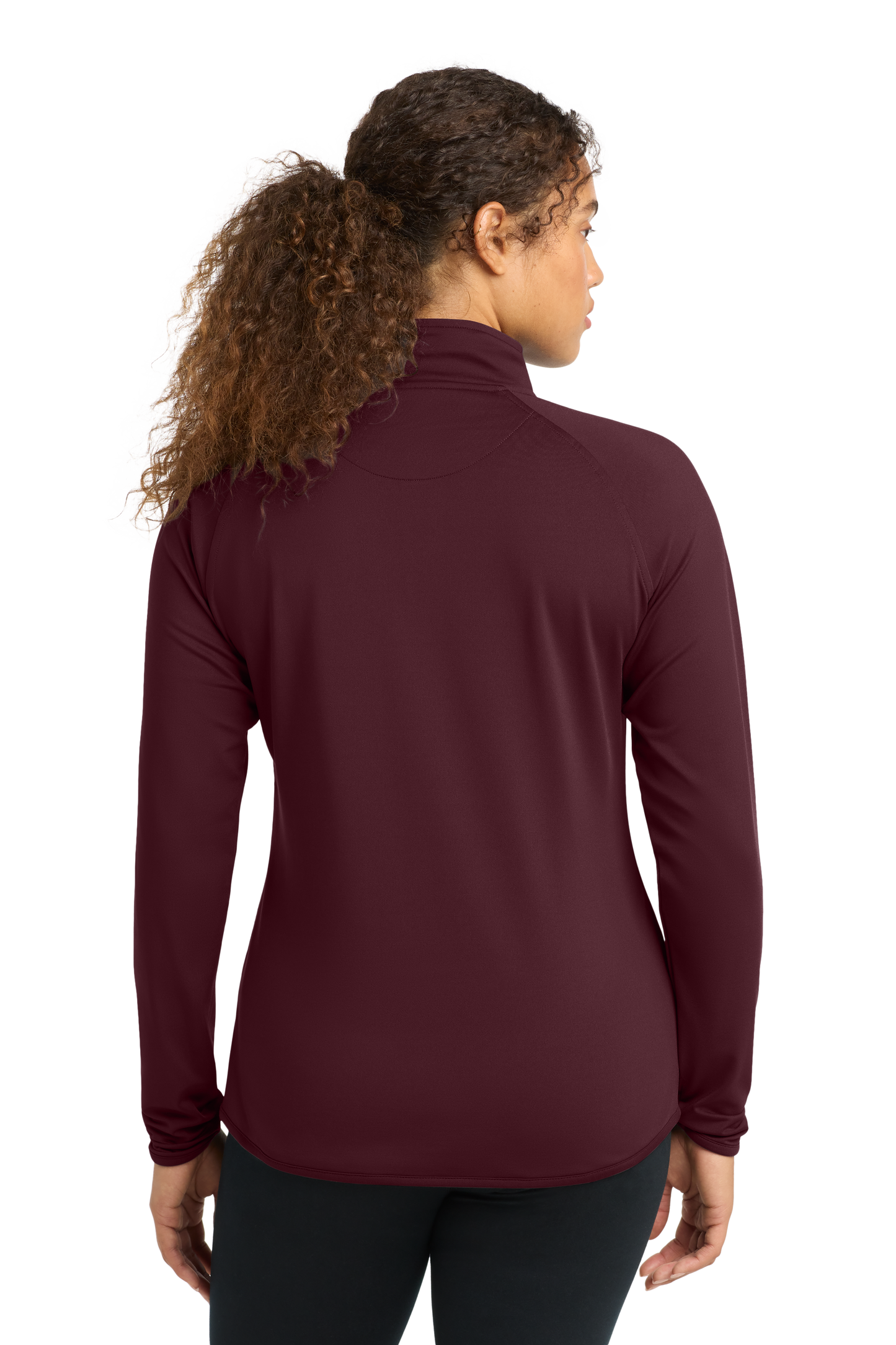 Sport-Tek® Women's Sport-Wick® Stretch 1/4-Zip Pullover