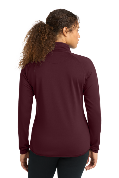 Sport-Tek® Women's Sport-Wick® Stretch 1/4-Zip Pullover