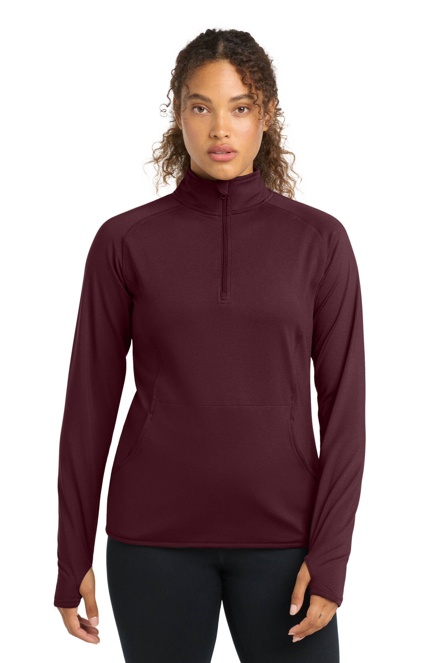 Sport-Tek® Women's Sport-Wick® Stretch 1/4-Zip Pullover