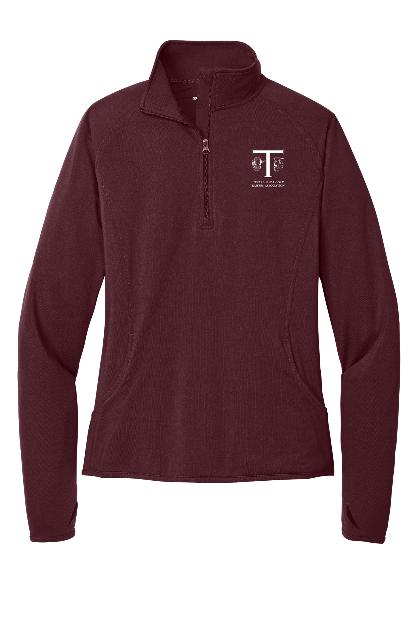 Sport-Tek® Women's Sport-Wick® Stretch 1/4-Zip Pullover